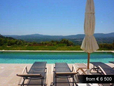 Wonderful Riviera villa with stunning views of St Tropez!
